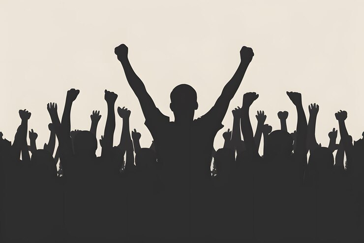 silhouette cheering crowd isolated white background 904318 14598 silhouette cheering crowd isolated white background 904318 14598
